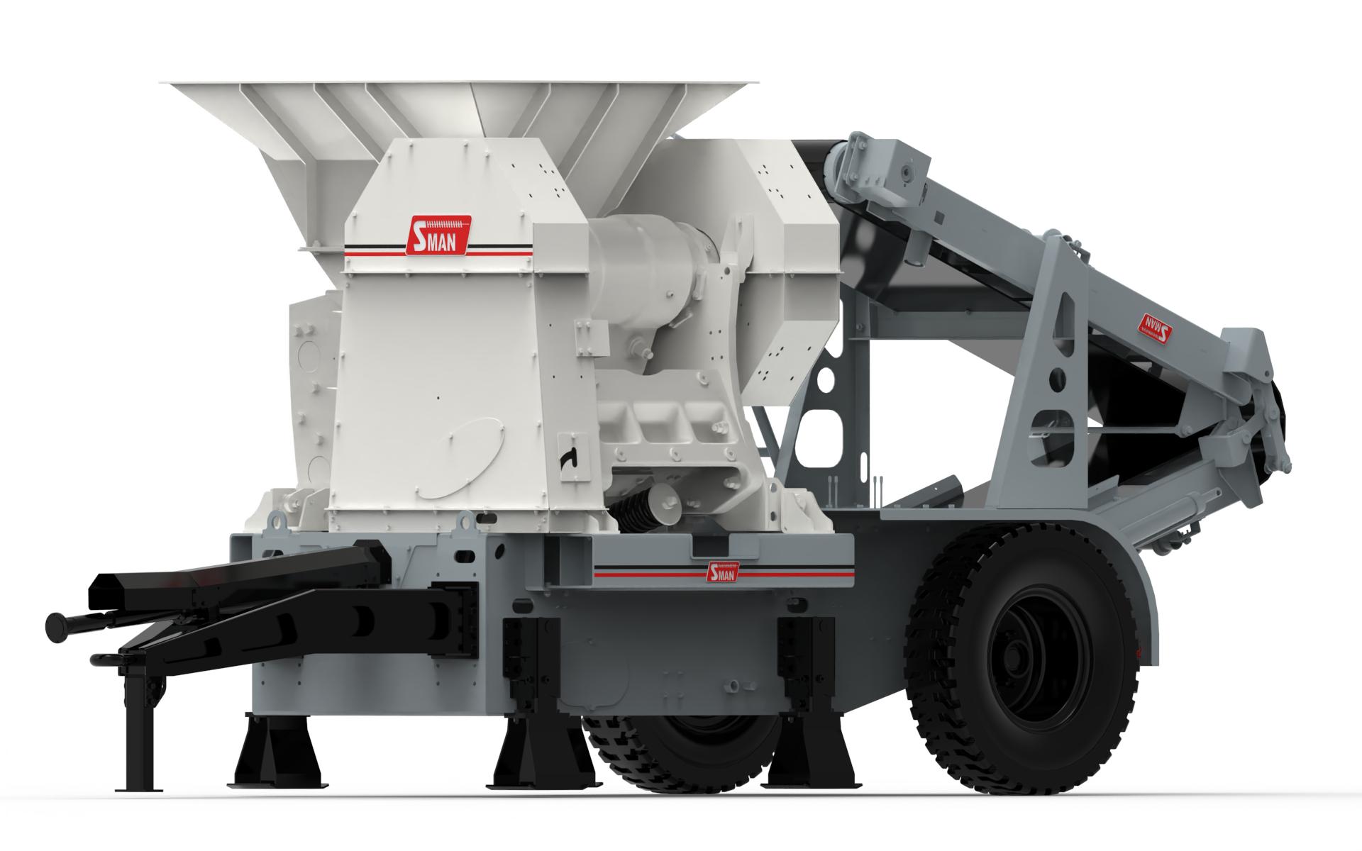 Mobile PTO Driven Jaw Crusher